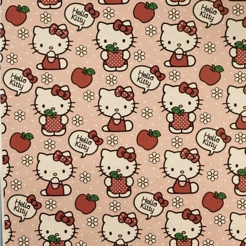 Hello Kitty Cloud Throw Blanket With Faux Fur Reverse - Picture 4 of 4